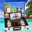 Dárkový kufr BUMBU rum - Varianta zboží: Ozdobný rámeček šedá + 120 Kč